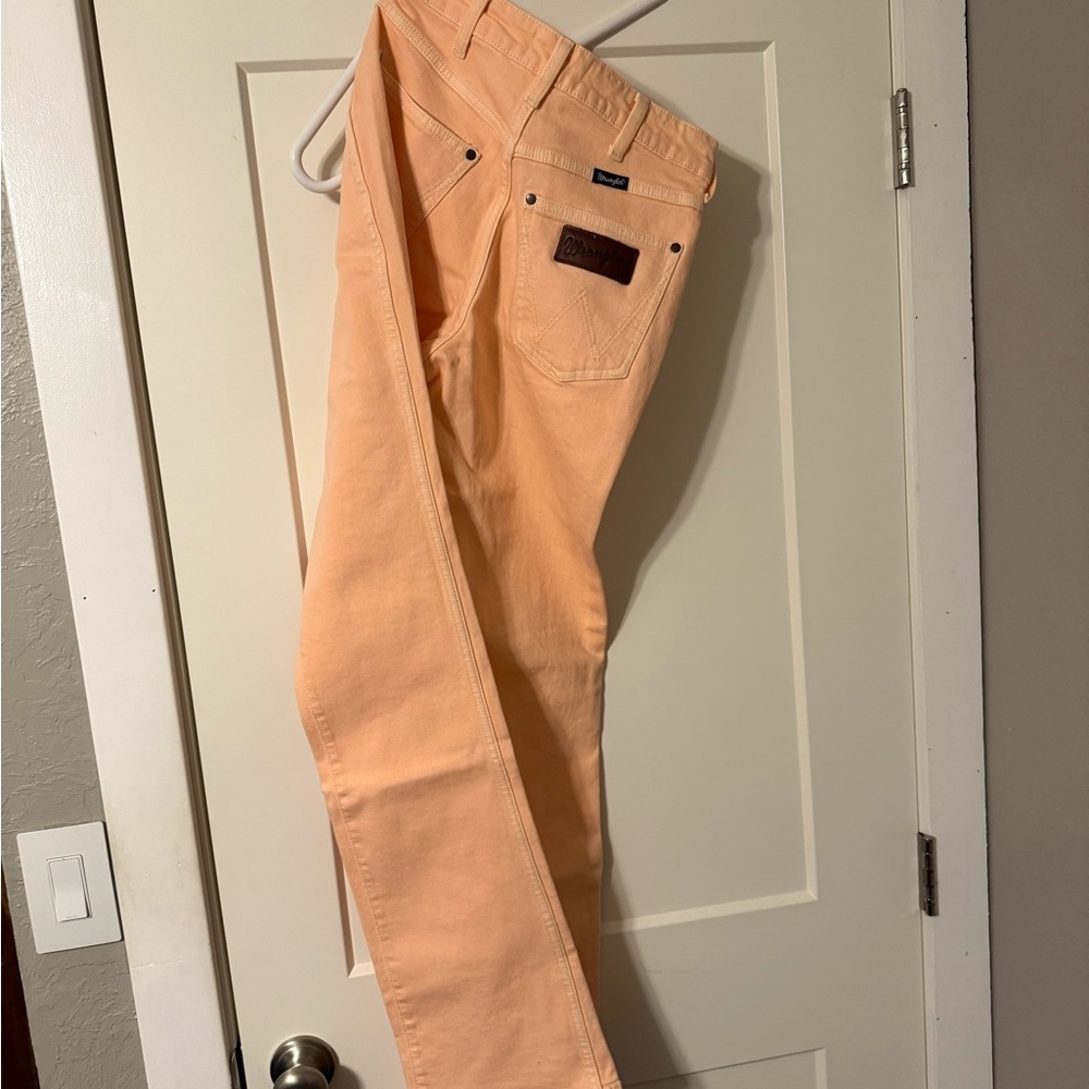Wrangler Women's Boot Cut Jeans in Peach